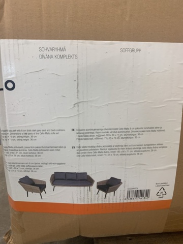 1212573-3 Sofa group Cello Malta