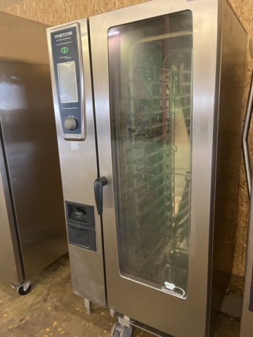 1171006-3 Combi oven, Metos MSCC WE 201 with trolley