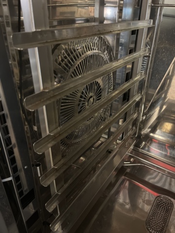 1171006-15 Combi oven, Metos MSCC WE 201 with trolley