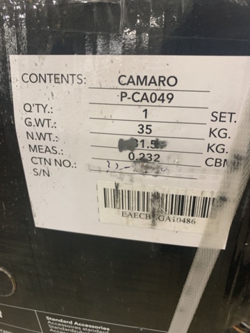 1212585-3 Hot tub Camaro Mspa P-CA049 Premium