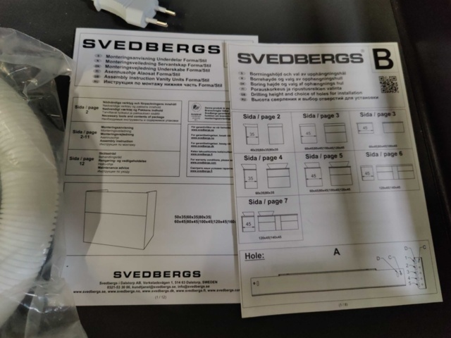 1217624-16 Kommod Svedbergs Forma med spegelskåp Svedbergs Hamra