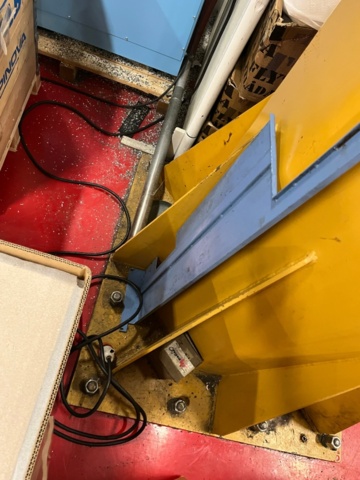 1145463-15 Svängpelarkran med telfer, Donati 3000kg