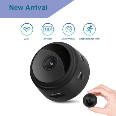 1218031-15 3 mini surveillance camera, Wifi, 1080P, DVR, Remote control, Night vision - Shipping included