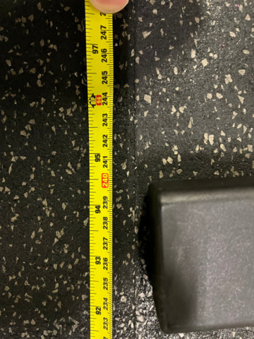 1208978-6 Rowing machine Concept 2 with PM3