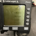 1208978-4 Rowing machine Concept 2 with PM3