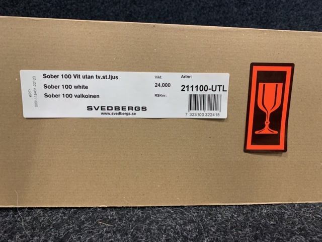 1217535-3 Spegelskåp Svedbergs Sober 100