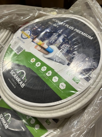 1216448-1 AC cables 5 pcs - ScanCables 5G 2.5 mm2 SCANLET PLUS® PREMIUM R-100m