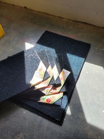 1179894-1 Astro Turf Door Mats (5 Small & 2 Large)