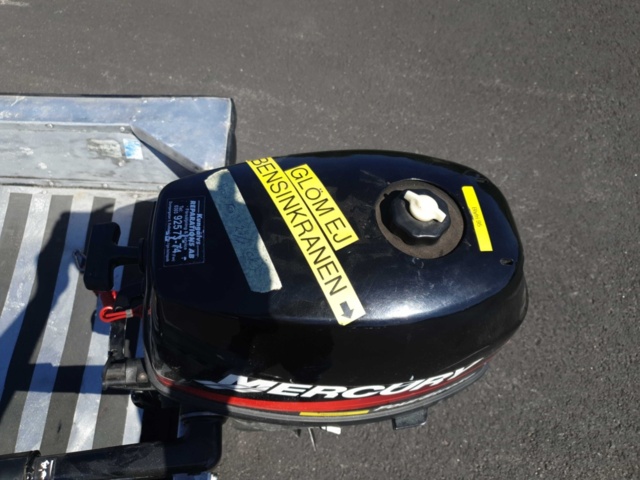 1035933-25 Buster aluminum boat on trailer and 4-stroke engine