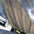 1035933-17 Buster aluminum boat on trailer and 4-stroke engine