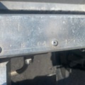 1035933-44 Buster aluminum boat on trailer and 4-stroke engine