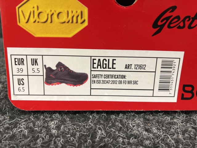 1219479-5 Yrkessko Gesto Eagle 121612, Strl 39