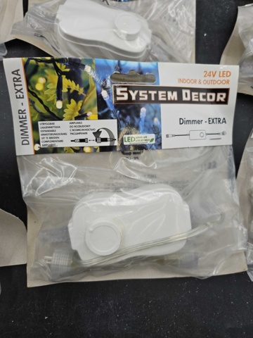 1218745-2 16 st dimmer för utomhusbruk - Frakt ingår