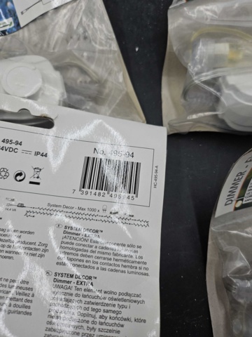 1218745-3 16 st dimmer för utomhusbruk - Frakt ingår