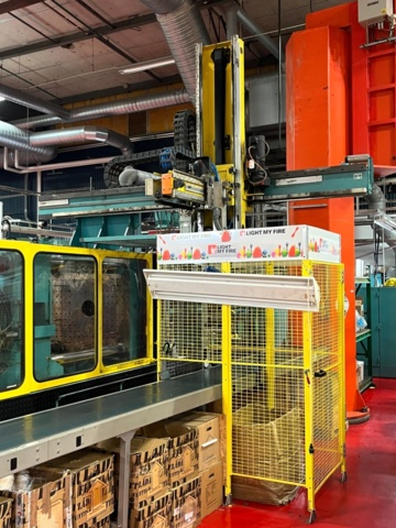 1145499-5 2 plastic injection molding machines, Battenfeld 5000/2500 Unilog 4000 -1988