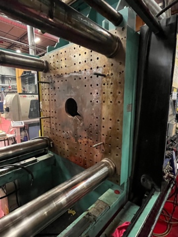 1145499-14 2 plastic injection molding machines, Battenfeld 5000/2500 Unilog 4000 -1988