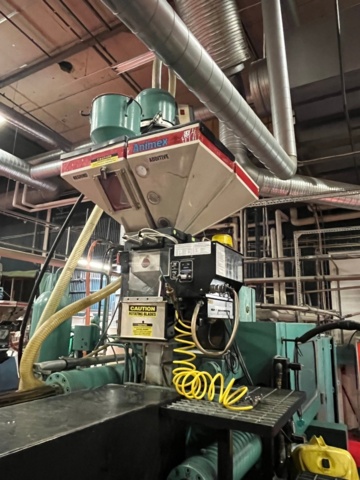 1145499-16 2 plastic injection molding machines, Battenfeld 5000/2500 Unilog 4000 -1988