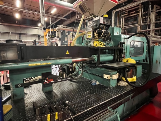 1145499-17 2 plastic injection molding machines, Battenfeld 5000/2500 Unilog 4000 -1988