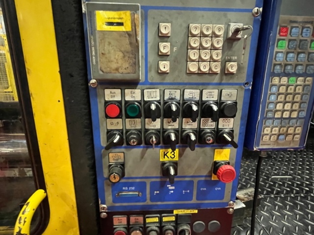 1145499-31 2 plastic injection molding machines, Battenfeld 5000/2500 Unilog 4000 -1988