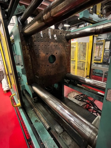 1145499-34 2 plastic injection molding machines, Battenfeld 5000/2500 Unilog 4000 -1988