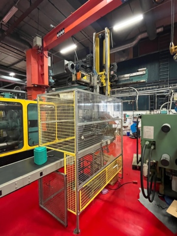 1145499-39 2 plastic injection molding machines, Battenfeld 5000/2500 Unilog 4000 -1988