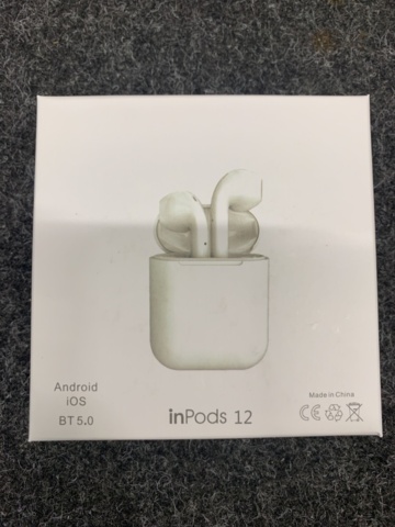 1217717-6 2 wireless headphones inpods 12 Grey