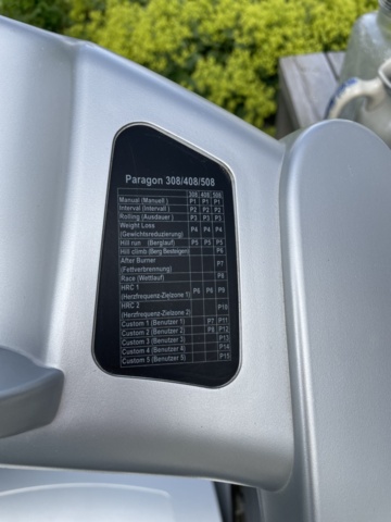 1220448-3 Treadmill Horizon Fitness Paragon 308