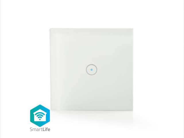 1093753-3 1 pc Smart Switch Shelly Pro 1 & 1 pc SmarLife wall switch Nedis