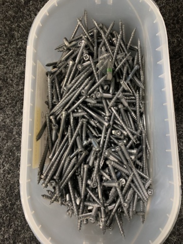 1220649-4 3 st Förpackningar Trallskruv 5.0x75, Grabber TREX C4