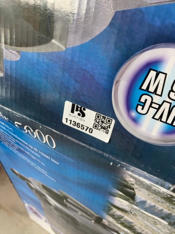 1136570-9 Pressure filter Bioclear 15000