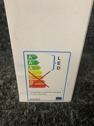 1221439-5 6 st Downlight Light Komplett 6,5W LED, Zebra