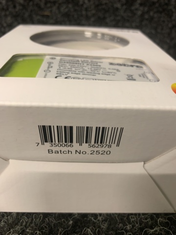 1221439-7 6 st Downlight Light Komplett 6,5W LED, Zebra