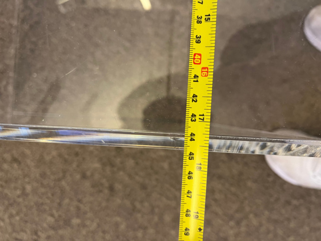 1209037-3 Plexi cube Lövdals Specialsnickeri 16pcs