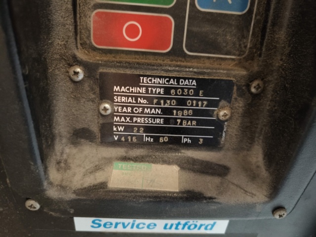 1129688-17 Compressor Granzow 6000 E -1986