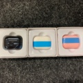1217731-2 3 wireless headphones Earpods Pro in different colors