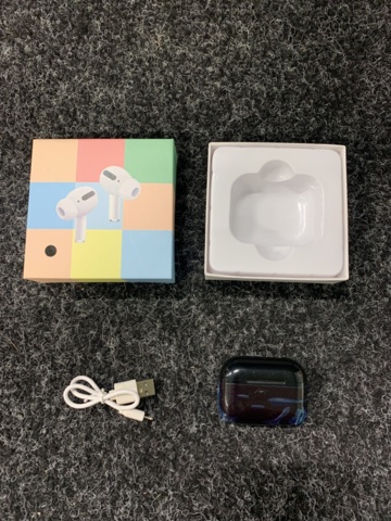 1217731-3 3 wireless headphones Earpods Pro in different colors