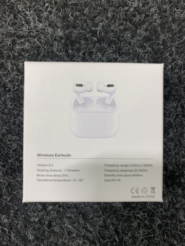 1217731-6 3 wireless headphones Earpods Pro in different colors