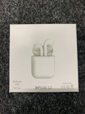 1221715-7 2 wireless headphones inpods 12 Grey