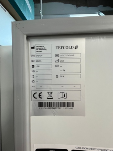 1145581-8 Frysrum, Tefcold, ca 1,9m² -2021