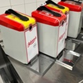 1145587-5 4 ketchup/mustard dispensers