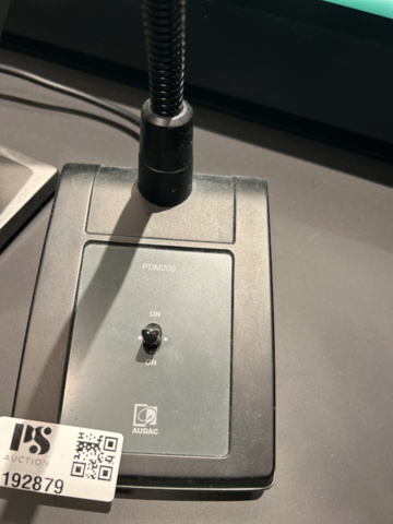 1192879-7 Sound system, speakers, control panel, PA system, Audac