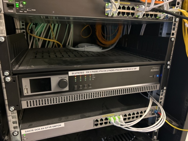 1192879-8 Sound system, speakers, control panel, PA system, Audac