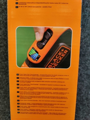 1223261-3 Grass trimmer Black & Decker STC1820PCB-XJ 18V