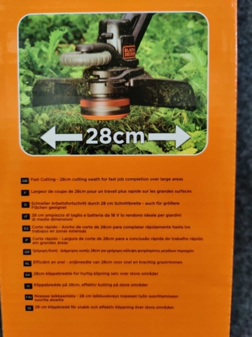 1223261-4 Grass trimmer Black & Decker STC1820PCB-XJ 18V