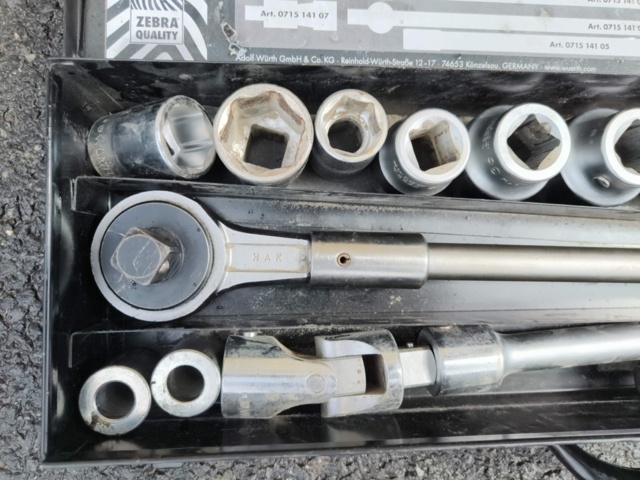 1129754-3 Socket wrench set - Wurth