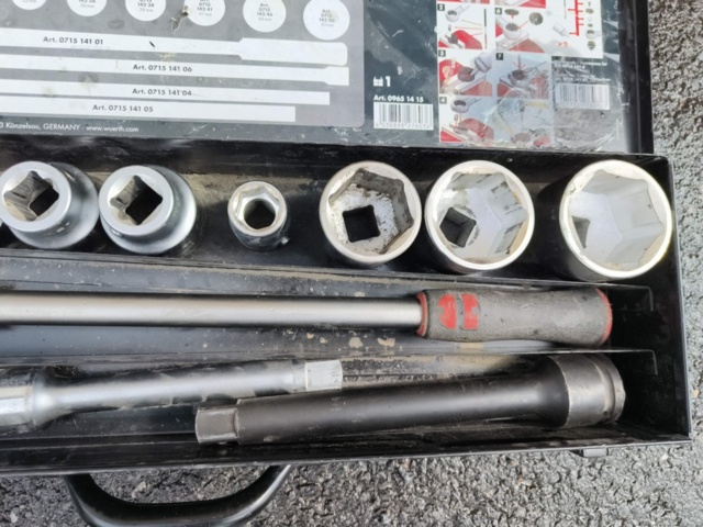 1129754-4 Socket wrench set - Wurth