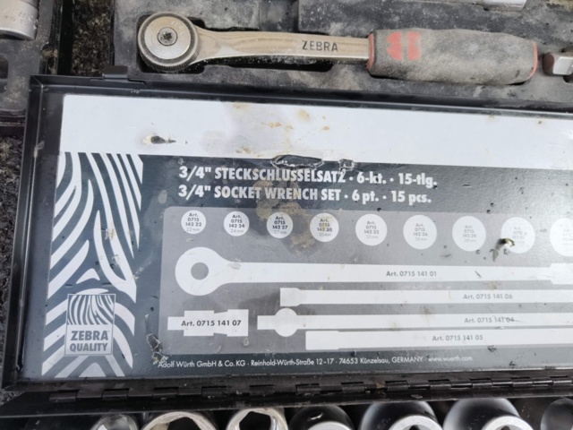 1129754-5 Socket wrench set - Wurth