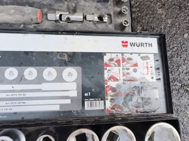 1129754-6 Socket wrench set - Wurth