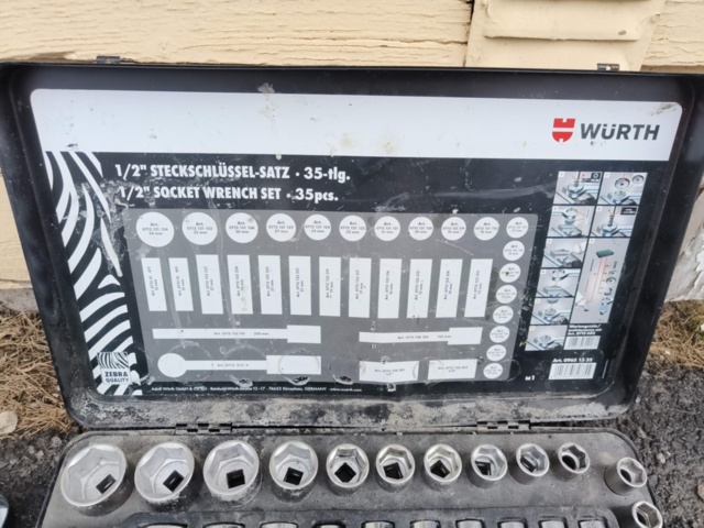 1129754-9 Socket wrench set - Wurth