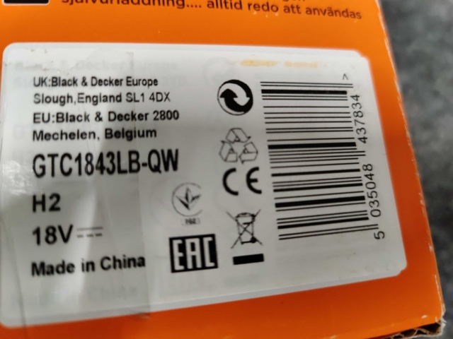 1223218-5 Hedge trimmer Black & Decker GTC1843LB-QW + Bush trimmer Black & Decker BCSS18B-XJ 18V